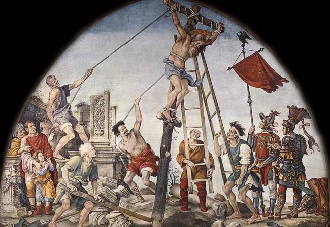 Filippino Lippi Crucifixion of St Philip China oil painting art